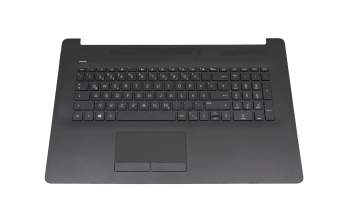 Clavier incl. topcase DE (allemand) noir/noir (PTP/sans DVD) pour HP 17-ca1000