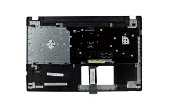 Clavier incl. topcase DE (allemand) noir/noir Fingerprint original pour Asus Pro Essential P552LA