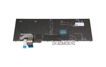 Clavier incl. topcase DE (allemand) noir/noir avec mouse stick original pour Lenovo ThinkPad P15v Gen 1 (20TQ/20TR)