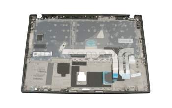 Clavier incl. topcase DE (allemand) noir/noir avec mouse stick pour Lenovo ThinkPad T490 (20Q9/20QH)