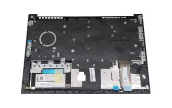 Clavier incl. topcase DE (allemand) noir/noir avec mouse stick sans rétroéclairage original pour Lenovo ThinkPad E14 (20RA/20RB)