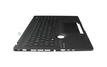 Clavier incl. topcase DE (allemand) noir/noir avec rétro-éclairage (ASUS Dial) original pour Asus ProArt StudioBook Pro 16 OLED W7600H5A