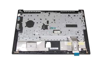 Clavier incl. topcase DE (allemand) noir/noir avec rétro-éclairage et mouse stick original pour Lenovo ThinkPad E14 Gen 2 (20T7)