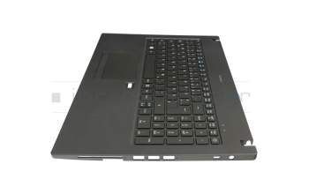 Clavier incl. topcase DE (allemand) noir/noir avec rétro-éclairage original pour Acer TravelMate P4 (P459-G2-M)