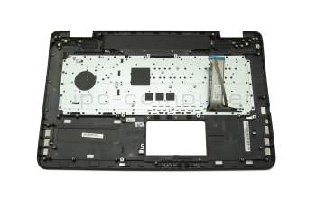 Clavier incl. topcase DE (allemand) noir/noir avec rétro-éclairage original pour Asus ROG G771JW