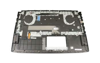 Clavier incl. topcase DE (allemand) noir/noir avec rétro-éclairage original pour Asus ROG Strix SCAR GL703GE