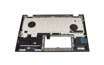 Clavier incl. topcase DE (allemand) noir/noir avec rétro-éclairage original pour Asus ZenBook Pro 15 Flip UP6502ZD