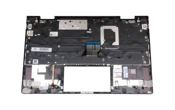 Clavier incl. topcase DE (allemand) noir/noir avec rétro-éclairage original pour HP Envy x360 13-ay1000