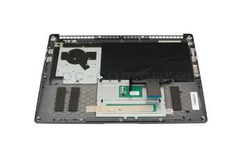 Clavier incl. topcase DE (allemand) noir/noir avec rétro-éclairage original pour Medion S10 X31M (S16431)