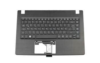 Clavier incl. topcase DE (allemand) noir/noir original pour Acer Aspire 1 (A114-31)