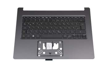 Clavier incl. topcase DE (allemand) noir/noir original pour Acer Aspire 3 (A314-22)