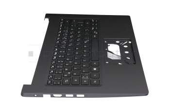 Clavier incl. topcase DE (allemand) noir/noir original pour Acer Aspire 3 (A314-22)