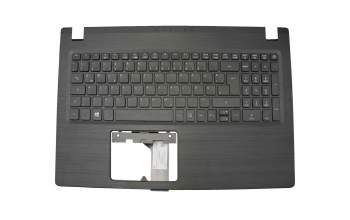 Clavier incl. topcase DE (allemand) noir/noir original pour Acer Aspire 3 (A315-21)