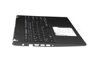 Clavier incl. topcase DE (allemand) noir/noir original pour Acer Aspire 3 (A315-42)