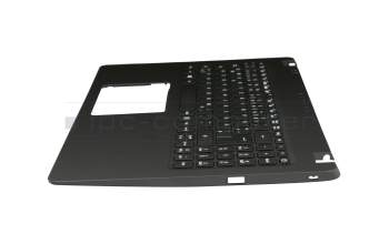 Clavier incl. topcase DE (allemand) noir/noir original pour Acer Aspire 3 (A315-42)