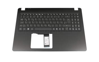 Clavier incl. topcase DE (allemand) noir/noir original pour Acer Aspire 3 (A315-42G)