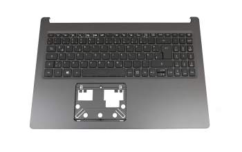 Clavier incl. topcase DE (allemand) noir/noir original pour Acer Aspire 3 (A315-55G)