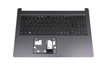 Clavier incl. topcase DE (allemand) noir/noir original pour Acer Aspire 5 (A515-45G)