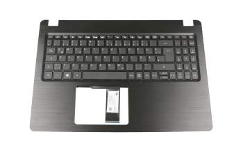 Clavier incl. topcase DE (allemand) noir/noir original pour Acer Aspire 5 (A515-52)