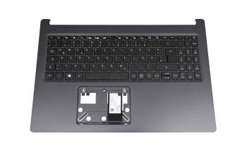 Clavier incl. topcase DE (allemand) noir/noir original pour Acer Aspire 5 (A515-54)