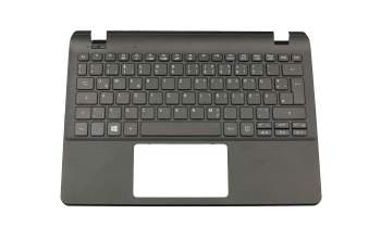 Clavier incl. topcase DE (allemand) noir/noir original pour Acer Aspire ES1-131 (500GB HDD)