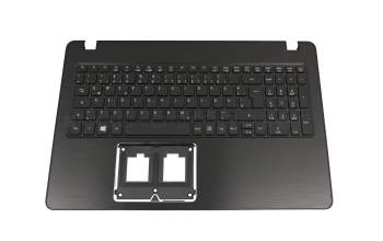 Clavier incl. topcase DE (allemand) noir/noir original pour Acer Aspire F15 (F5-573)