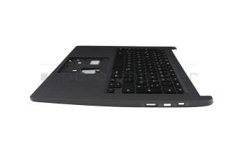 Clavier incl. topcase DE (allemand) noir/noir original pour Acer Chromebook 314 (C933LT)