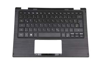 Clavier incl. topcase DE (allemand) noir/noir original pour Acer Spin 1 (SP111-33)