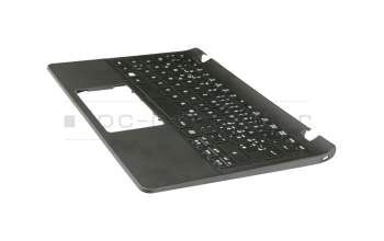 Clavier incl. topcase DE (allemand) noir/noir original pour Acer TravelMate B1 (TMB116-M)
