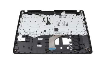 Clavier incl. topcase DE (allemand) noir/noir original pour Acer TravelMate P2 (TMP215-41-G2)