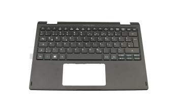 Clavier incl. topcase DE (allemand) noir/noir original pour Acer TravelMate Spin B1 (TMB118-RN)
