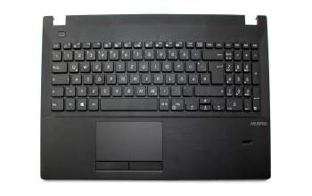 Clavier incl. topcase DE (allemand) noir/noir original pour Asus Pro Essential PU551JH