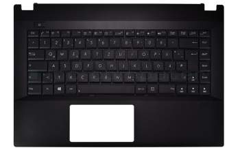 Clavier incl. topcase DE (allemand) noir/noir original pour Asus Pro P45VA
