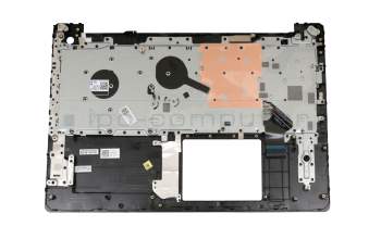 Clavier incl. topcase DE (allemand) noir/noir original pour Dell Inspiron 15 (5575)