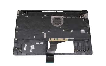 Clavier incl. topcase DE (allemand) noir/noir original pour HP 15s-fq0000