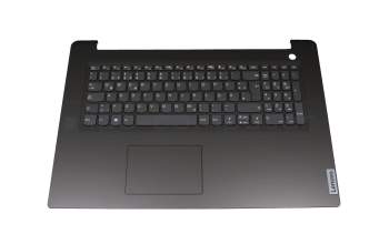 Clavier incl. topcase DE (allemand) noir/noir original pour Lenovo V17 G2-ITL (82NX)