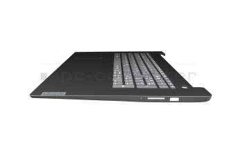 Clavier incl. topcase DE (allemand) noir/noir original pour Lenovo V17 G2-ITL (82NX)