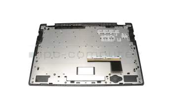 Clavier incl. topcase DE (allemand) noir/noir original pour Medion Akoya E2215T (NT16H)