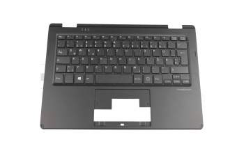 Clavier incl. topcase DE (allemand) noir/noir original pour Medion Akoya E2215T (NT16H)
