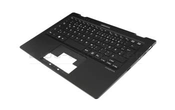 Clavier incl. topcase DE (allemand) noir/noir original pour Medion Akoya E2291 (YS11G)