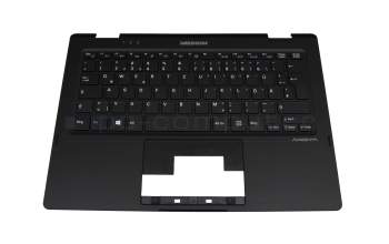 Clavier incl. topcase DE (allemand) noir/noir original pour Medion Akoya E2291 (YS11G)