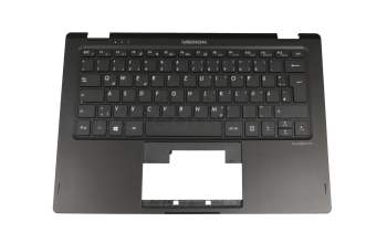 Clavier incl. topcase DE (allemand) noir/noir original pour Medion Akoya E3222 (YS13G)