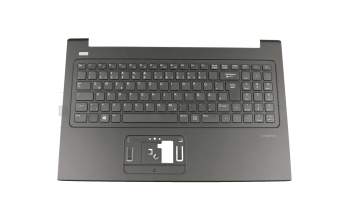 Clavier incl. topcase DE (allemand) noir/noir original pour Medion Akoya S6219 (NSBW1502)