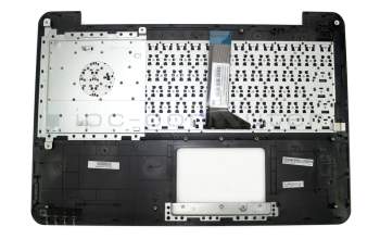Clavier incl. topcase DE (allemand) noir/rouge original pour Asus A555LP