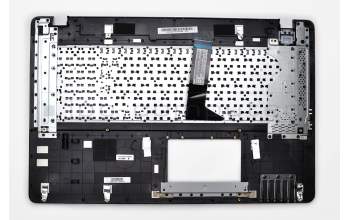 Clavier incl. topcase FR (français) noir/argent original pour Asus R751LB