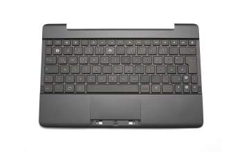 Clavier incl. topcase FR (français) noir/argent original pour Asus Transformer Book T300LA