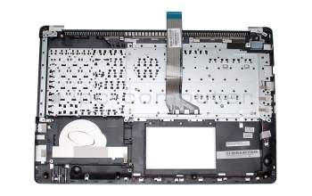 Clavier incl. topcase FR (français) noir/argent original pour Asus VivoBook S551LB