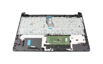Clavier incl. topcase FR (français) noir/gris original pour HP 250 G6