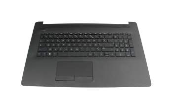 Clavier incl. topcase FR (français) noir/noir (PTP/avec DVD) original pour Toshiba Satellite S50W-C