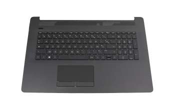 Clavier incl. topcase FR (français) noir/noir (PTP/sans DVD) original pour HP 17-by3000